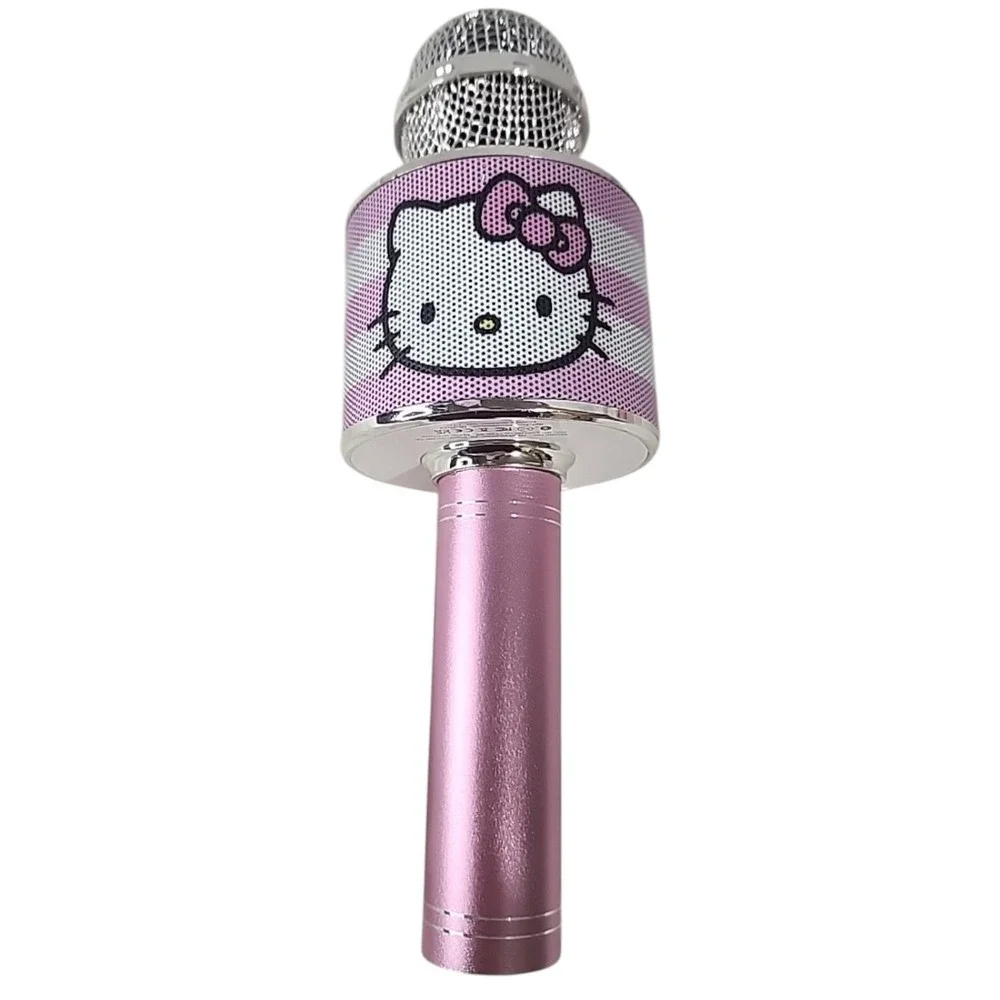 Hello Kitty Bluetooth‎ Karaoke Microphone Wireless Speaker Pink Rechargeable